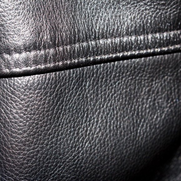 Vintage 90s J. Crew Boxy Leather Jacket - Picture 11 of 16